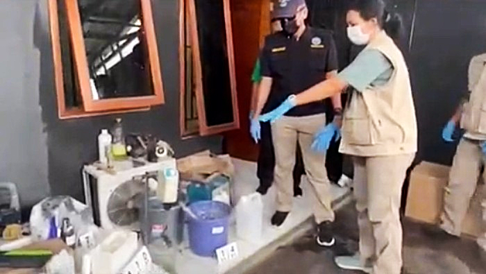 BNN Bongkar Pabrik Tembakau Sintetis MDMB-4EN-PINACA di Tangerang,